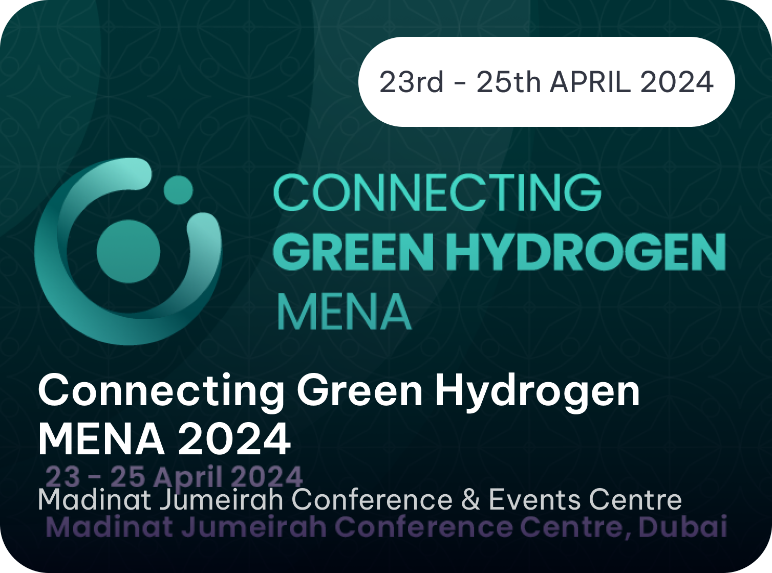 connecting green hydrogen mena 2024